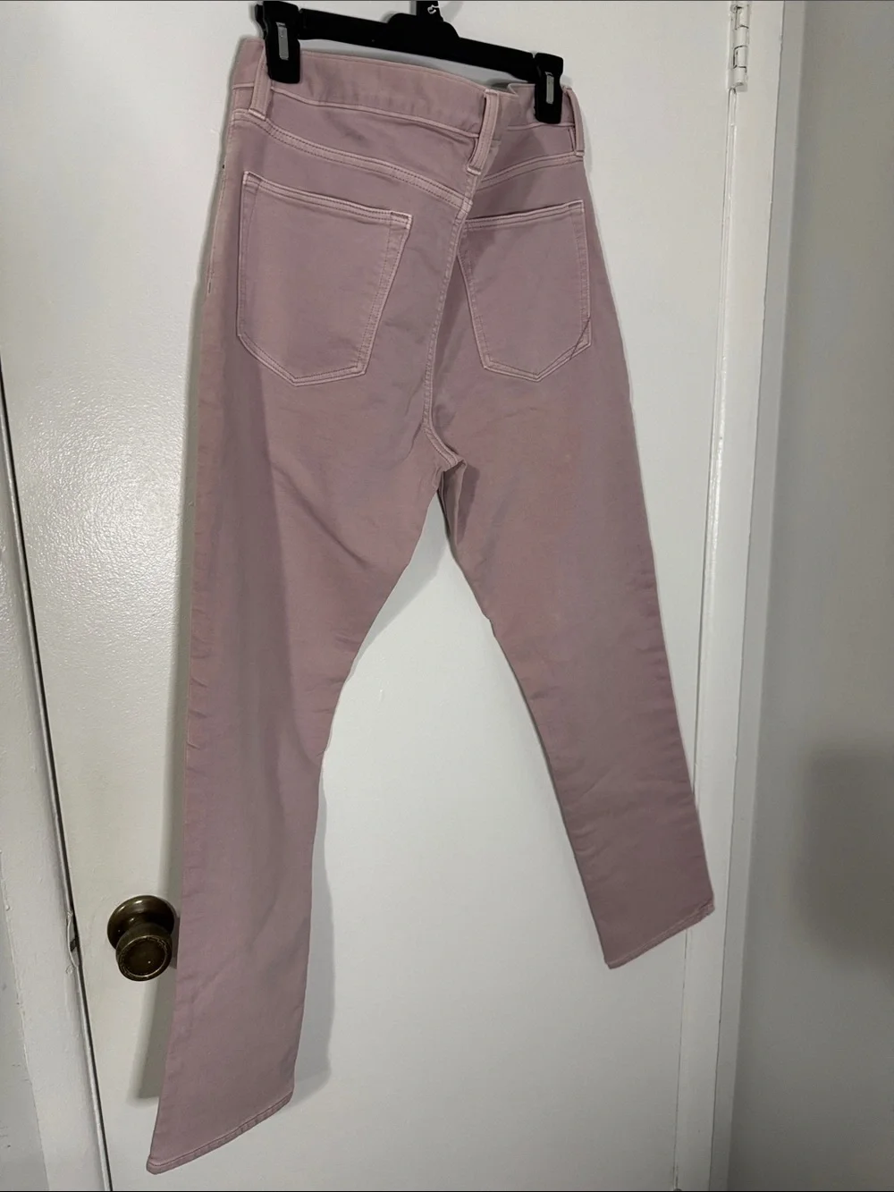 Banana Republic Men’s 32x30 Slim Fit Traveler Pant in Dusty Pink